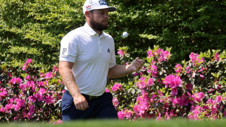 Golf fans react as Tyrrell Hatton hits great HAPPY GILMORE shot